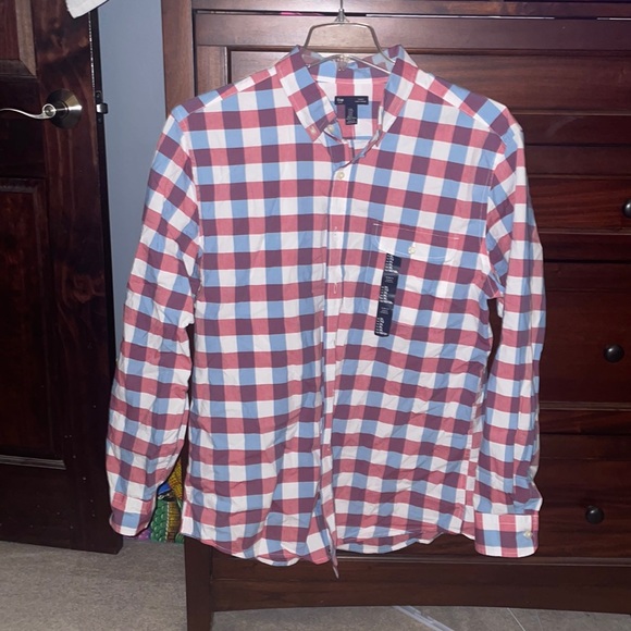 GAP Shirts Nwt Gap Xl Slim Fit Dress Shirt Poshmark